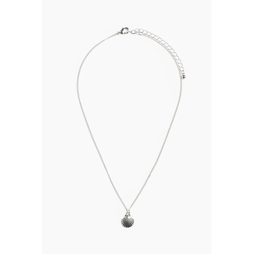 H & M - Naszyjnik z wisiorkiem - Srebrny ze sklepu H&M w kategorii Naszyjniki - zdjęcie 173311635