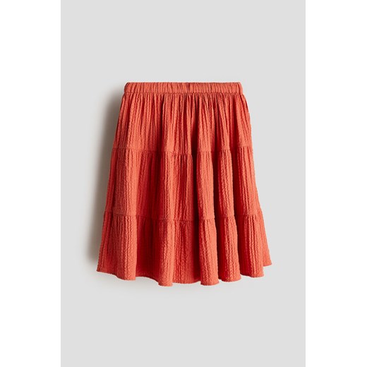 H & M - Spódnica z kory - Pomarańczowy H & M 134 (8-9Y) H&M