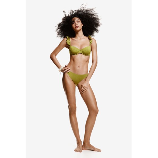 H & M - Dół od kostiumu - Zielony ze sklepu H&M w kategorii Stroje kąpielowe - zdjęcie 173311825