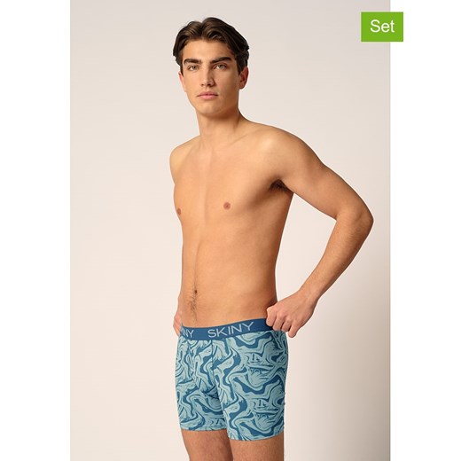 Skiny Bokserki (2 pary) w kolorze turkusowym Skiny M wyprzedaż Limango Polska