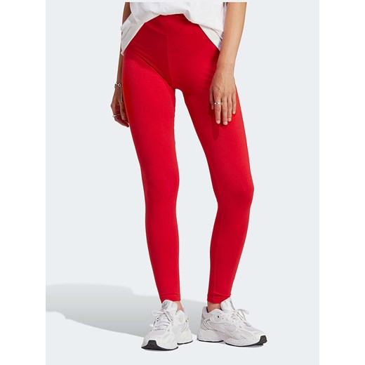 adidas Legginsy w kolorze czerwonym ze sklepu Limango Polska w kategorii Spodnie damskie - zdjęcie 173313067