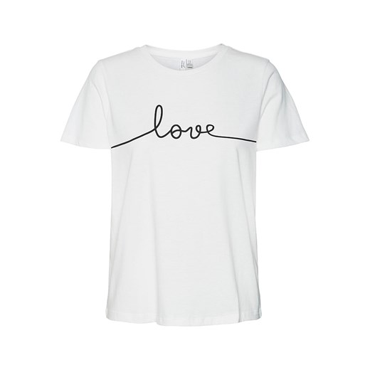 Vero Moda Koszulka &quot;Kami&quot; w kolorze białym ze sklepu Limango Polska w kategorii Bluzki damskie - zdjęcie 173313747