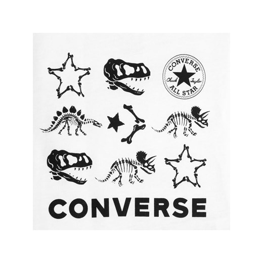 Converse 2-częściowy zestaw w kolorze biało-beżowym Converse 104/110 promocja Limango Polska