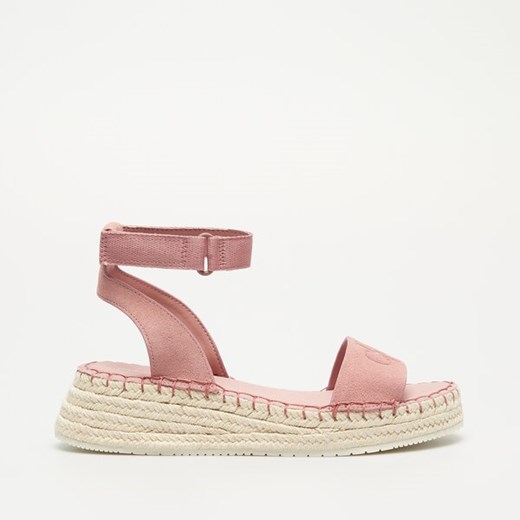 CALVIN KLEIN SPORTY WEDGE ROPE SU CON ze sklepu Symbiosis w kategorii Sandały damskie - zdjęcie 173315178