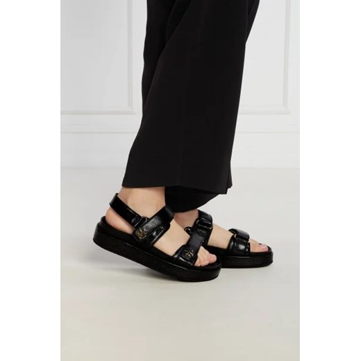 TORY BURCH Skórzane sandały KIRA SPORT Tory Burch 37 Gomez Fashion Store okazja