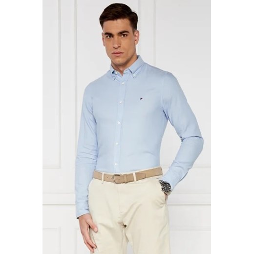 Tommy Hilfiger Koszula FLEX DOBBY SF | Slim Fit Tommy Hilfiger XXXL promocja Gomez Fashion Store