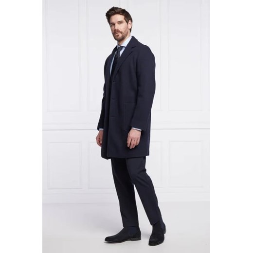 BOSS BLACK Wełniany płaszcz C-Cam-J-221 56 okazja Gomez Fashion Store