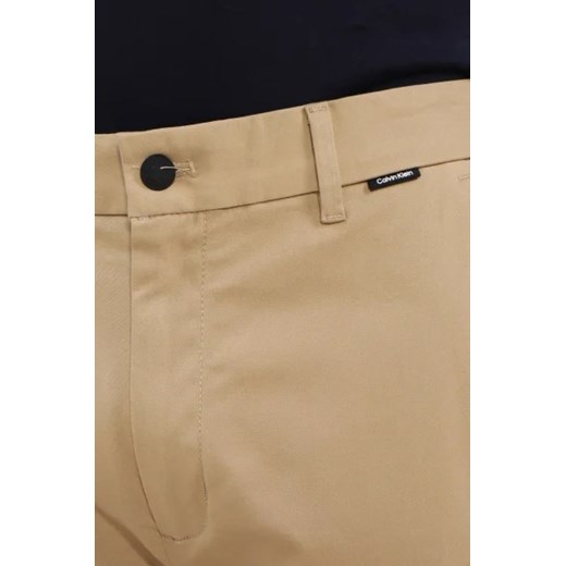 Spodnie męskie beżowe Calvin Klein 