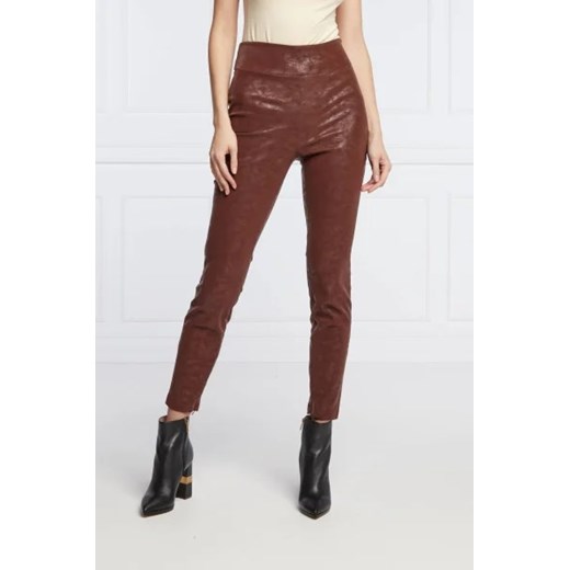 GUESS Spodnie PRISCILLA | Slim Fit ze sklepu Gomez Fashion Store w kategorii Spodnie damskie - zdjęcie 173315775