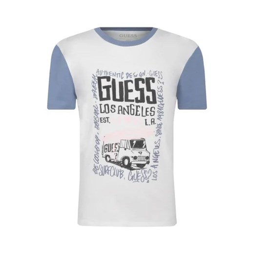 Guess T-shirt | Regular Fit ze sklepu Gomez Fashion Store w kategorii T-shirty chłopięce - zdjęcie 173315779