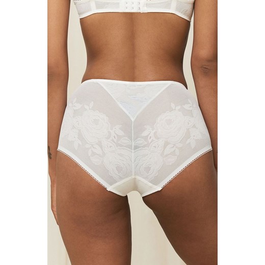 Triumph figi damskie wysokie Wild Rose Sensation 10207231-00GZ, Kolor biały, Rozmiar 38, Triumph ze sklepu Intymna w kategorii Majtki damskie - zdjęcie 173315839