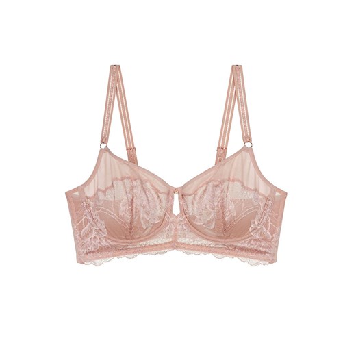Triumph biustonosz miękki soft Wild Peony Florale 10215982-1774, Kolor beżowy, Rozmiar 75C, Triumph ze sklepu Intymna w kategorii Biustonosze - zdjęcie 173315859
