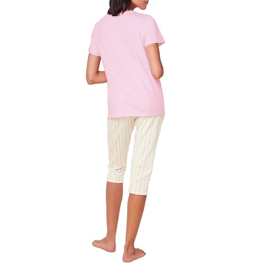 Triumph piżama damska PK Capri 10215197-M016, Kolor różowo-biały, Rozmiar 38, Triumph 46 Intymna promocyjna cena