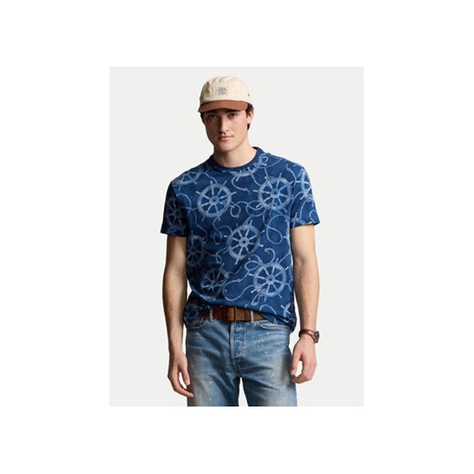 Polo Ralph Lauren T-Shirt 710941548001 Niebieski Classic Fit ze sklepu MODIVO w kategorii T-shirty męskie - zdjęcie 173316638