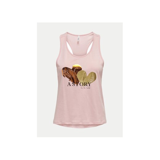 ONLY Top Henny 15327669 Różowy Regular Fit XL MODIVO
