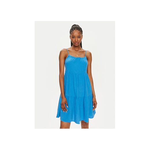 ONLY Sukienka letnia Thyra 15317781 Niebieski Regular Fit ze sklepu MODIVO w kategorii Sukienki - zdjęcie 173316796