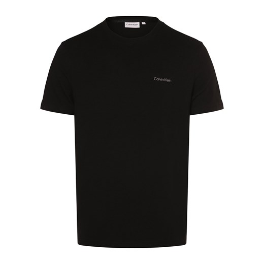 Calvin Klein Koszulka męska Mężczyźni Bawełna czarny nadruk ze sklepu vangraaf w kategorii T-shirty męskie - zdjęcie 173316939