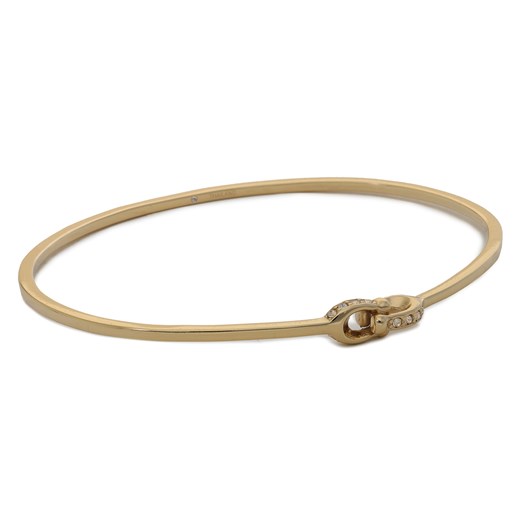 Bransoletka Coach Interlock Pave C Bangle Bracelet 37440615GLD710 Złoty ze sklepu eobuwie.pl w kategorii Bransoletki - zdjęcie 173317356