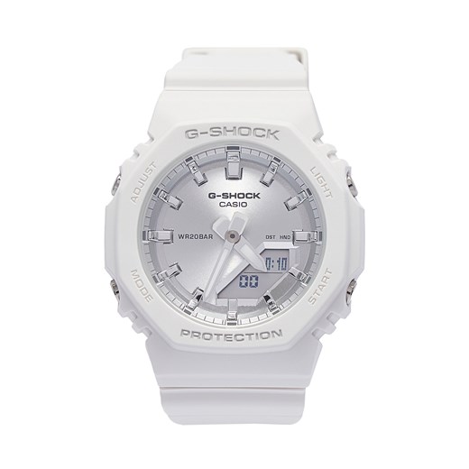 Zegarek G-Shock GMA-P2100VA-7AER Biały ze sklepu eobuwie.pl w kategorii Zegarki - zdjęcie 173317358