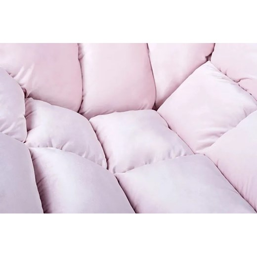 Jasnoróżowy fotel bujany na drewnianych płozach - Cradle Elior One Size Edinos.pl