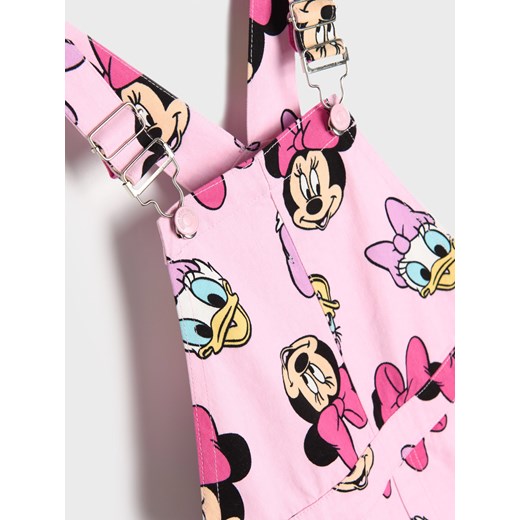 Sinsay - Krótkie ogrodniczki Disney - różowy Sinsay 134 Sinsay