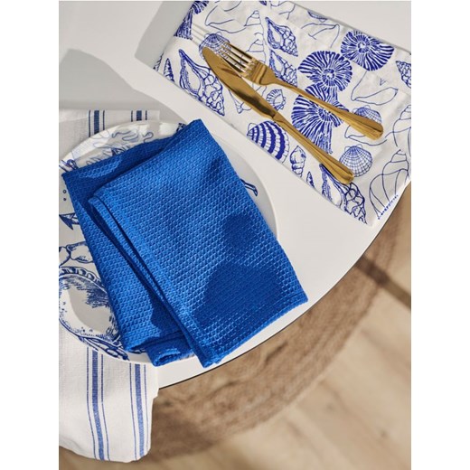 Sinsay - Ścierki kuchenne 3 pack - niebieski ze sklepu Sinsay w kategorii Ścierki kuchenne - zdjęcie 173322167
