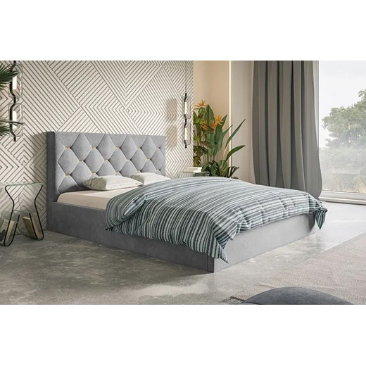Podwójne łóżko ze schowkiem 140x200 Netta 2X - 36 kolorów Elior One Size Edinos.pl