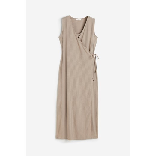 H & M - MAMA Sukienka bez rękawów - Brązowy ze sklepu H&M w kategorii Sukienki ciążowe - zdjęcie 173324736