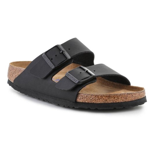 Klapki Birkenstock Arizona Bs W 1013643 czarne ze sklepu ButyModne.pl w kategorii Klapki damskie - zdjęcie 173324789