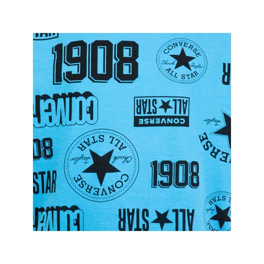 Converse Koszulka w kolorze błękitnym Converse 152/158 promocja Limango Polska