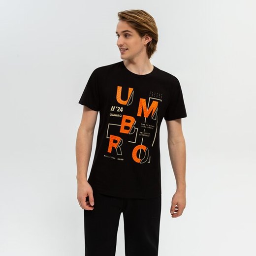 umbro t-shirt hever ul322tsm09001 ze sklepu 50style.pl w kategorii T-shirty męskie - zdjęcie 173325438