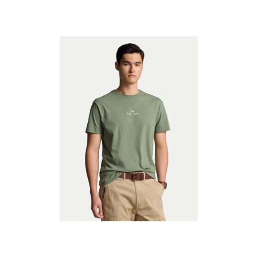 Polo Ralph Lauren T-Shirt 710936585011 Zielony Classic Fit ze sklepu MODIVO w kategorii T-shirty męskie - zdjęcie 173330389
