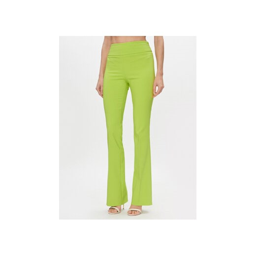 Rinascimento Spodnie materiałowe CFC0117682003 Zielony Regular Fit ze sklepu MODIVO w kategorii Spodnie damskie - zdjęcie 173330445