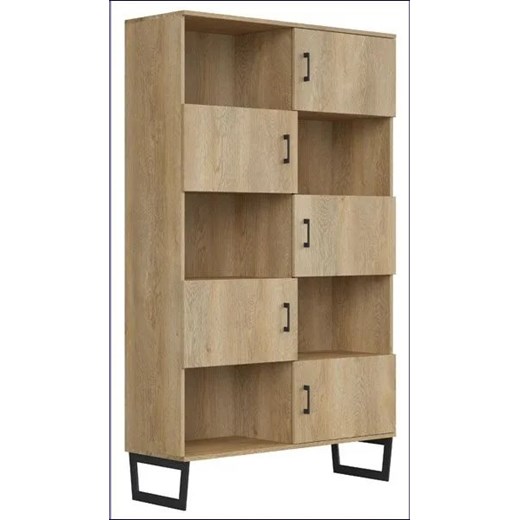 Drewniany regał z szafkami - Bahama 7X Elior One Size Edinos.pl
