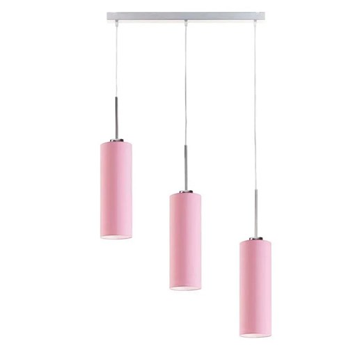Lampa z podłużnymi kloszami na chromowanym stelażu - K1-T86 ze sklepu Edinos.pl w kategorii Lampy dziecięce - zdjęcie 173333166