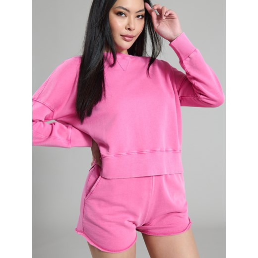 Szorty Sinsay różowe z bawełny 