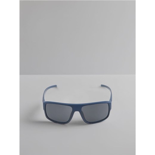 Sinsay - Okulary przeciwsłoneczne - niebieski ze sklepu Sinsay w kategorii Okulary przeciwsłoneczne męskie - zdjęcie 173336109