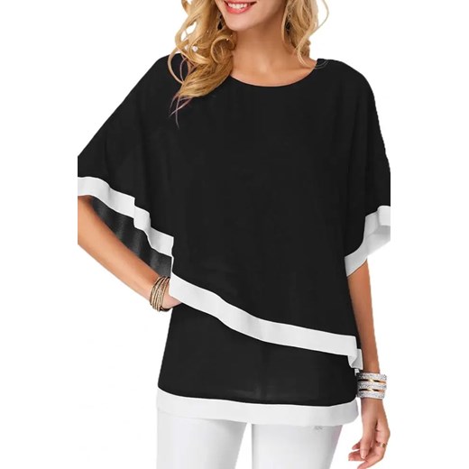 Bluzka KAIDERSA BLACK ze sklepu Ivet Shop w kategorii Bluzki damskie - zdjęcie 173336227