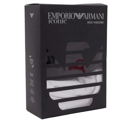 Emporio Armani T-shirt 2-pack | Slim Fit | stretch Emporio Armani L okazja Gomez Fashion Store