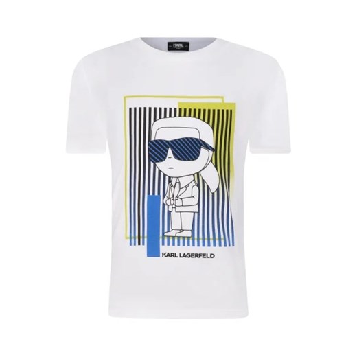 Karl Lagerfeld Kids T-shirt | Regular Fit ze sklepu Gomez Fashion Store w kategorii T-shirty chłopięce - zdjęcie 173339689