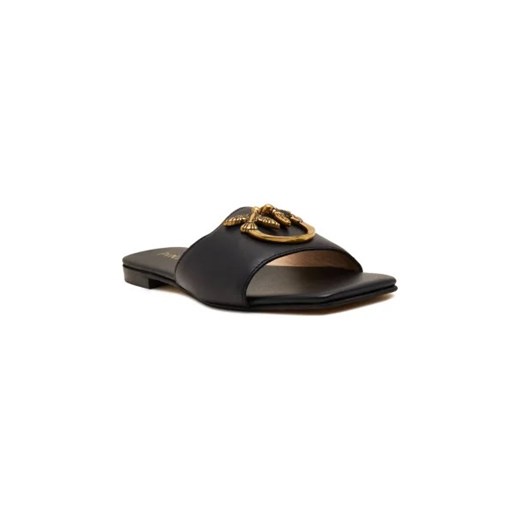 Pinko Skórzane klapki MARLI 01 CALF Pinko 36 Gomez Fashion Store