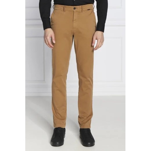 Calvin Klein Spodnie chino | Slim Fit ze sklepu Gomez Fashion Store w kategorii Spodnie męskie - zdjęcie 173356876