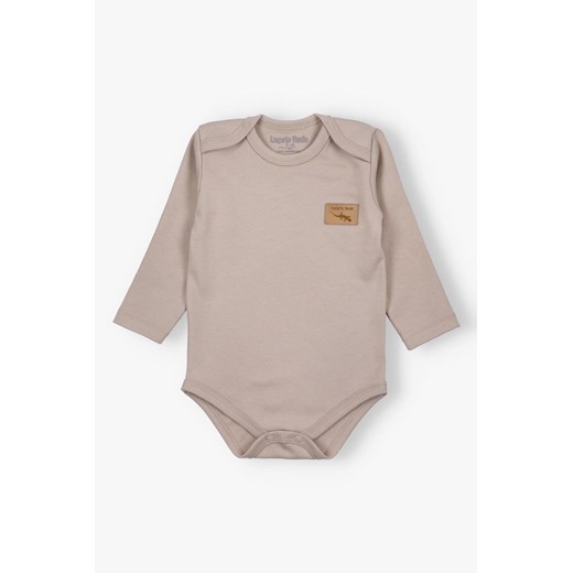 Body niemowlęce brązowe - Lagarto Verde ze sklepu 5.10.15 w kategorii Body niemowlęce - zdjęcie 173357076