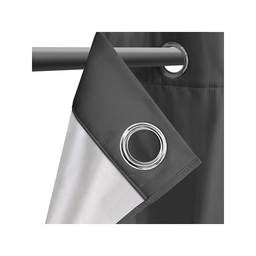 IDOMYA Essentials Zasłony (2 szt.) w kolorze szarym - 240 x 135 cm Idomya Essentials onesize promocyjna cena Limango Polska