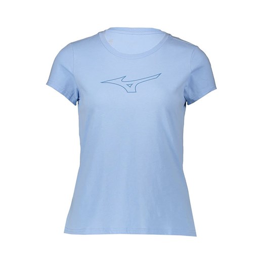 Mizuno Koszulka sportowa w kolorze błękitnym ze sklepu Limango Polska w kategorii Bluzki damskie - zdjęcie 173357716