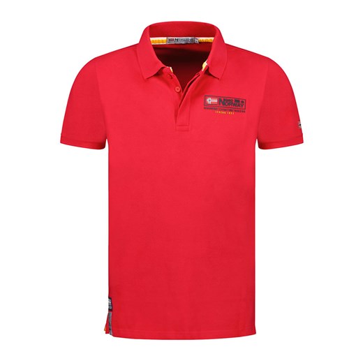 Geographical Norway Koszulka polo &quot;Koffroy&quot; w kolorze czerwonym ze sklepu Limango Polska w kategorii T-shirty męskie - zdjęcie 173357988