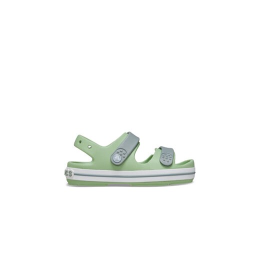Crocs Sandały Crocband Cruiser Sandal Kids 209423 Zielony ze sklepu MODIVO w kategorii Sandały dziecięce - zdjęcie 173358189
