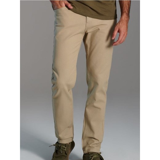 Sinsay - Spodnie - kremowy ze sklepu Sinsay w kategorii Spodnie męskie - zdjęcie 173361279