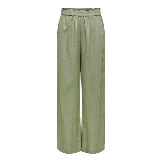 ONLY Spodnie w kolorze khaki ze sklepu Limango Polska w kategorii Spodnie damskie - zdjęcie 173362298