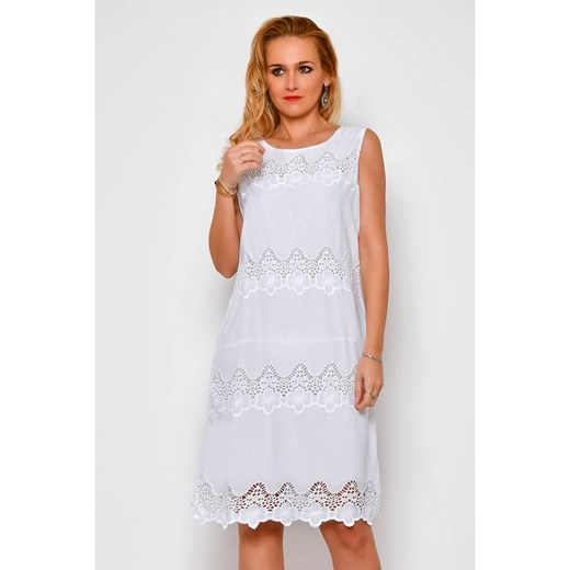 Tarifa Sukienka w kolorze białym ze sklepu Limango Polska w kategorii Sukienki - zdjęcie 173362505